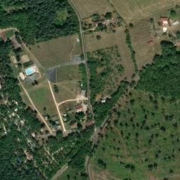 Vue satellite de La Forêt à Pezuls