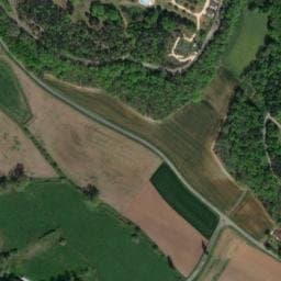 Vue satellite de Domaine des Mathevies à Sainte-Nathalène