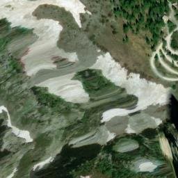 Vue satellite de Refuge Cézanne à Vallouise-Pelvoux