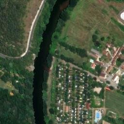 Vue satellite de Le rocher de la Granelle à Le Bugue