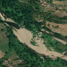 Vue satellite de Cabane du CFD à Saint-Cierge-sous-le-Cheylard
