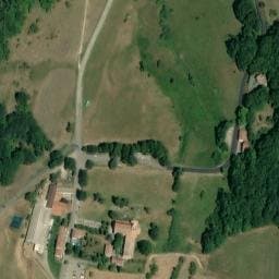 Vue satellite de Gîte de Leoncel à Léoncel