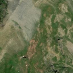 Vue satellite de Cabane du lac Gary à Entraigues
