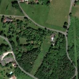 Vue satellite de Camping Les Rivaux à Sarlat-la-Canéda