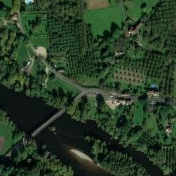Vue satellite de Camping des Falaises à Martel