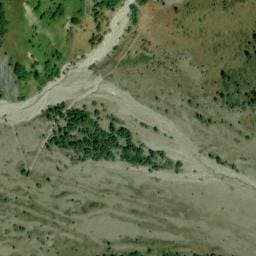 Vue satellite de Cabane de la Cantine des Carrières à Valjouffrey