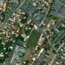 Vue satellite de Aire de camping-car à Pomerol à Pomerol