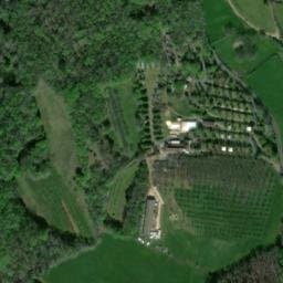 Vue satellite de La Ferme de Villeneuve à Saint-André-d'Allas