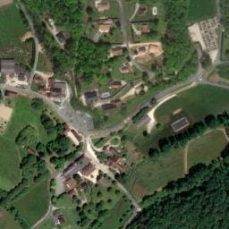 Vue satellite de Aire de camping-car Les Ch'tis à Sainte-Nathalène