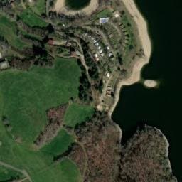 Vue satellite de Camping du Viaduc à Le Rouget-Pers