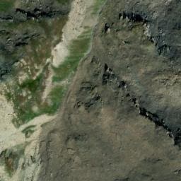Vue satellite de Refuge Colle del Clapis (casotto del Clapis) à Abriès-Ristolas