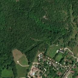 Vue satellite de Au p'tit Bonheur à Saint-Julien-de-Lampon