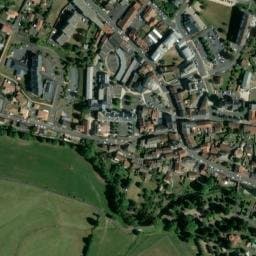 Vue satellite de Camping de la Cère à Naucelles