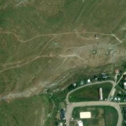 Vue satellite de Au bout du monde à Bouvante