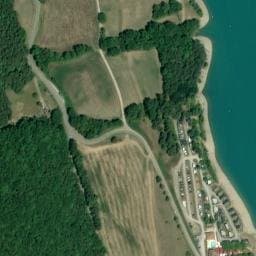 Vue satellite de Camping d'Herbelon à Treffort