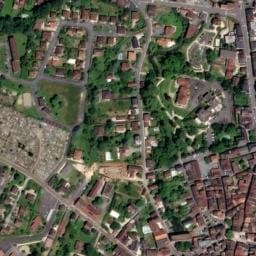 Vue satellite de Place la Borie à Souillac