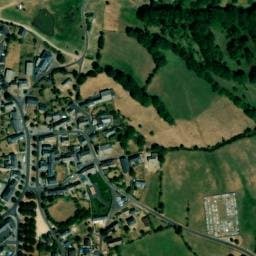 Vue satellite de Aire de camping-car à Narnhac à Narnhac