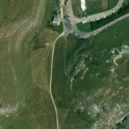 Vue satellite de Abri du centre équestre à Bouvante