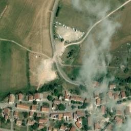 Vue satellite de Aire de services camping cars de Vassieux en Vercors à Saint-Julien-en-Quint