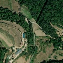 Vue satellite de Chante-Alouette à Chalencon