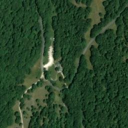 Vue satellite de Refuge Gardiol à Omblèze