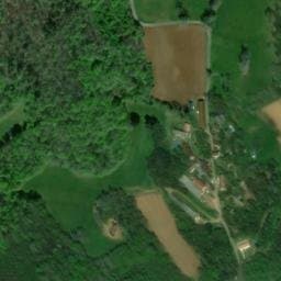Vue satellite de La Ferme du Colombier à Meyrals