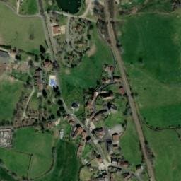 Vue satellite de Camping de la Ferme de Viescamp à Le Rouget-Pers