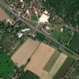 Vue satellite de Aire Peyrillac-et-Millac à Saint-Julien-de-Lampon