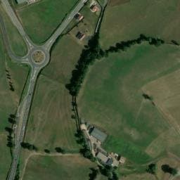 Vue satellite de Aire de repos à Roannes-Saint-Mary à Roannes-Saint-Mary