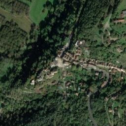Vue satellite de Toilettes Parking à Montvalent