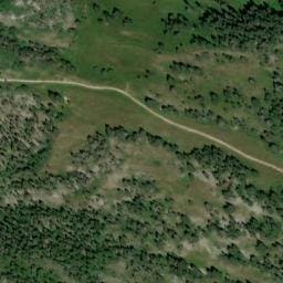 Vue satellite de Fontaine du Pichet à Saint-Agnan-en-Vercors