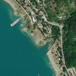 Vue satellite de Camping de Savel à Treffort