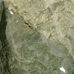 Vue satellite de Refuge du Pelvoux à Vallouise-Pelvoux