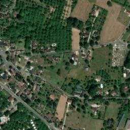Vue satellite de La Plage à Lacave