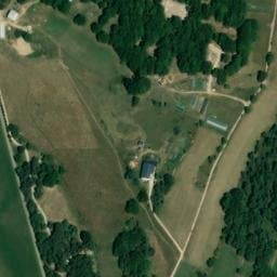 Vue satellite de Camping Les Pins à Saint-Julien-en-Quint