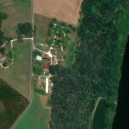 Vue satellite de Camping La Pénétie à Alles-sur-Dordogne