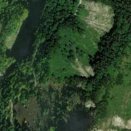 Vue satellite de Baraque forestière du Veymont à Gresse-en-Vercors