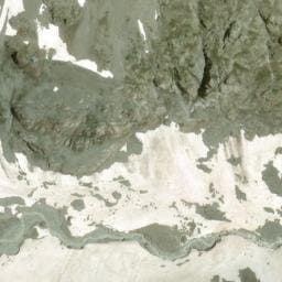 Vue satellite de bivouac du sélé à Puy-Saint-Vincent