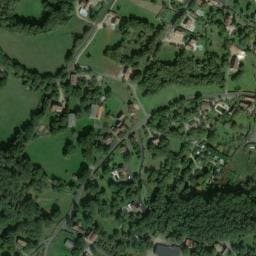 Vue satellite de Camping La Garrigue à Tauriac