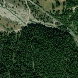 Vue satellite de Camping à Cervières (3) à Cervières