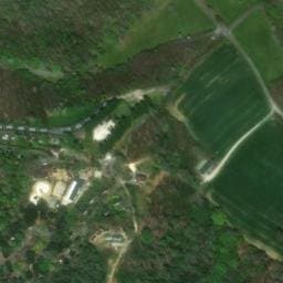 Vue satellite de Domaine de Loisirs Le Montant à Vézac