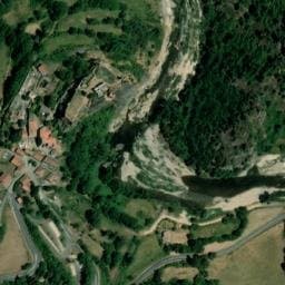 Vue satellite de Fontaine Arlempdes à Arlempdes