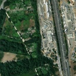 Vue satellite de Aire de camping-car à Portes-lès-Valence à Portes-lès-Valence
