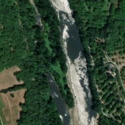 Vue satellite de Camping La Rivière à Lacave