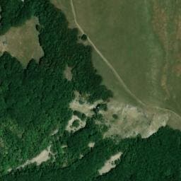 Vue satellite de Bergerie Les Sarnats à Omblèze