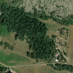 Vue satellite de Camping des Faures à La Salette-Fallavaux