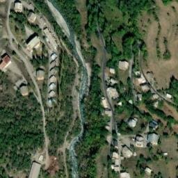 Vue satellite de Chalet Alpin de l'Eychauda à Vallouise-Pelvoux