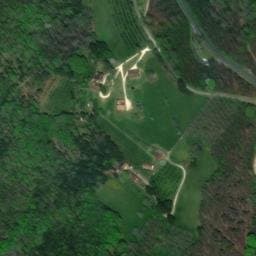 Vue satellite de Aire de repos à Vézac à Vézac