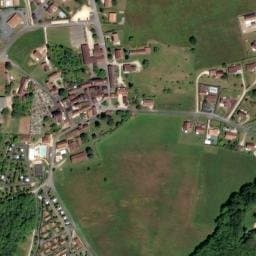 Vue satellite de Les Acacias à Carsac-Aillac