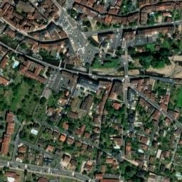 Vue satellite de Parking -Place de la République à Saint-Céré